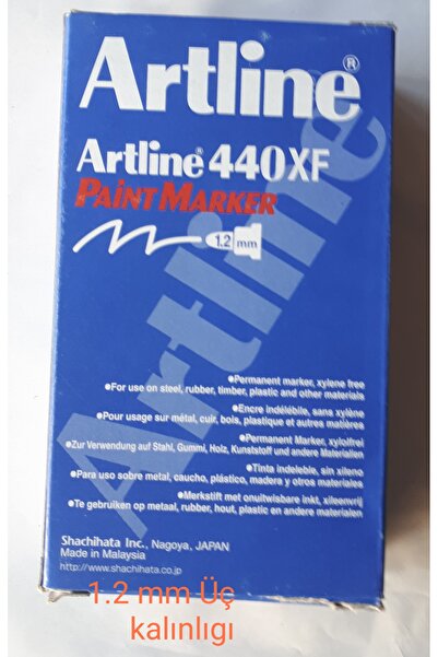artline Paint Marker/ Metal Üzeri Yazan Kalem Uç Kalınlığı 1.2 mm BEYAZ Artline Marka