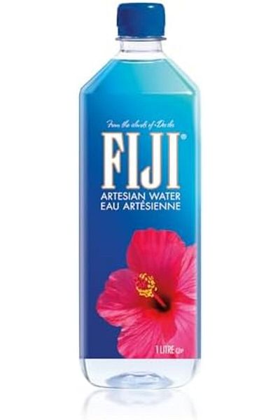 Fiji Water 1000 ml / 1 Litre Natural Spring Water Pack of 12 (Disposable, 12 x 1000 ml)