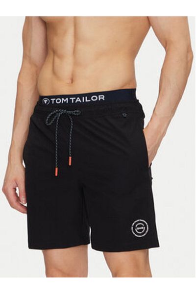 Tom Tailor Men's Swim Shorts 1045606 Black