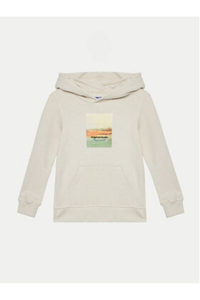 Jack & Jones Hanorac Jack Jones Junior pentru băieți 12267454 Bej