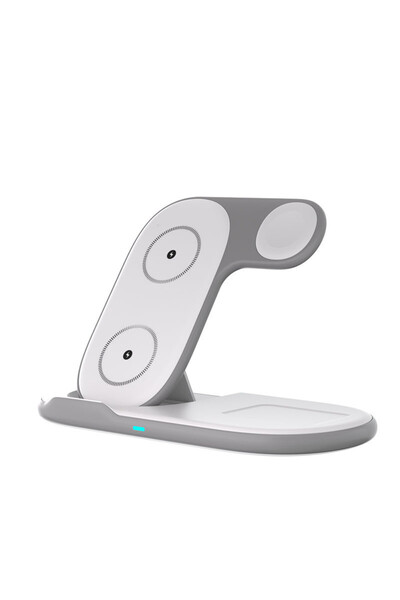 KAKUSİGA Încărcător Wireless Kaku KSC-1358, 15W, Fast Charging, Qi, Tip Stand, Alb