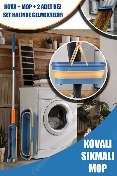 CMT ✨Kovalı Sıkmalı Mop Seti