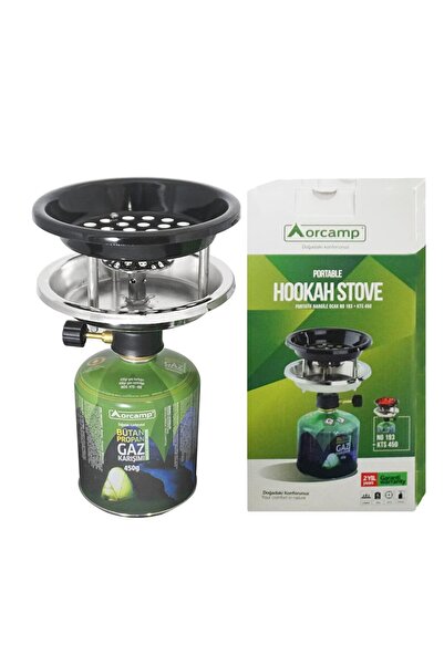 Orcamp Portatif Siboplu Nargile Ocak