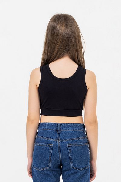 DMB BOYS & GIRLS Thick Strap Stretch Cotton Comfortable Athlete Crop Tank Top Girls' Body Suitable for Daily Use
