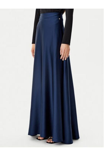 RINASCIMENTO Fustă maxi pentru femei CFC0122686003 bleumarin