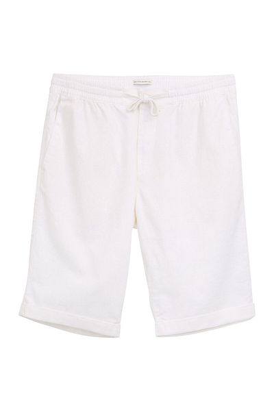 Tom Tailor Men's Fabric Shorts 1044715 White