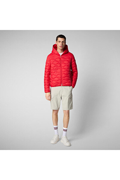 SAVE THE DUCK Reef Erkek Kapüşonlu Şişme Mont, Hafif, Dik Yaka, Regular Fit, ...