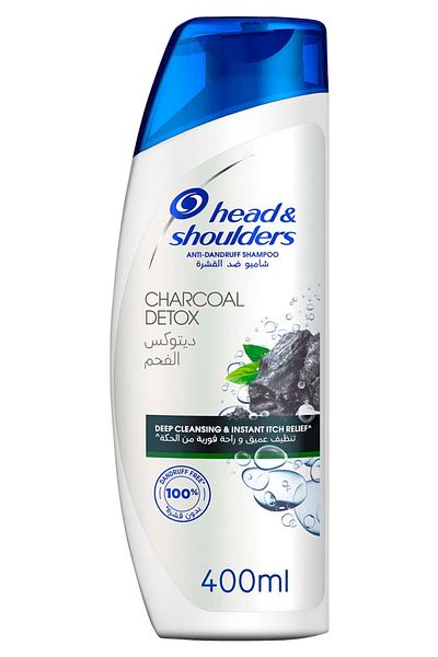 Head & Shoulder HEAD&SHOULDER CHARCOAL DETOX SHAMPOO 400ML
