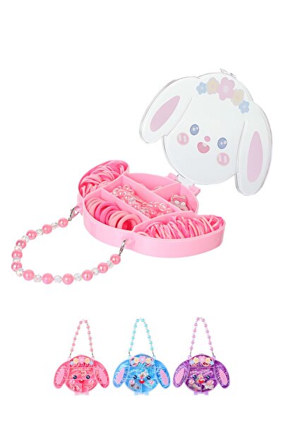 Miniso Lovely Serisi Küçük Tavşan Figürlü Toka Seti