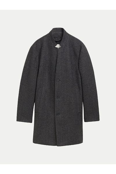 Tom Tailor Denim Men's Transitional Coat 1042405 Gray