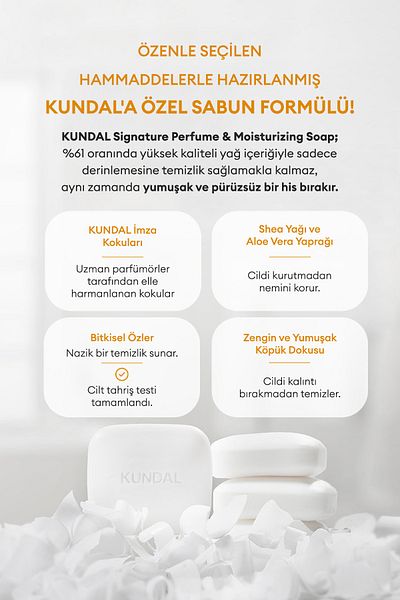 Kundal Intensive Moisturizing Soap Kundal Signature Perfume & Moisturizing Soap (Ylang Ylang) 100Gr