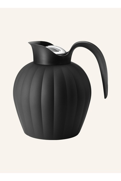 Georg Jensen Bernadotte Vakumlu Şişe, 800 ml, Paslanmaz Çelik, Kaburgalı Tasarım