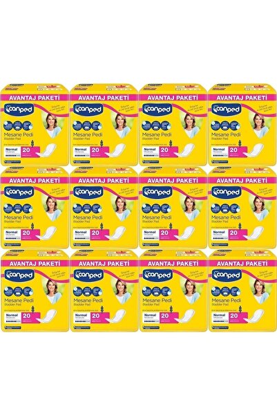 Canped MESANE PEDİ 20 Lİ ORTA (M) 12 ADET