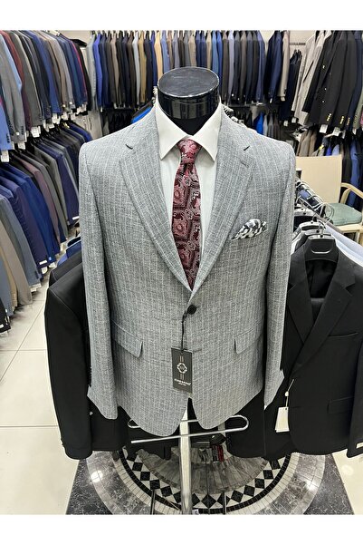 MASSARO Літній бавовняний піджак у смужку