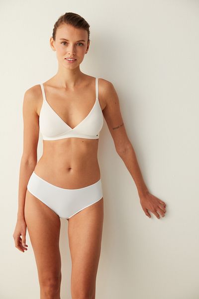Penti Easy Micro White Hipster εσώρουχα