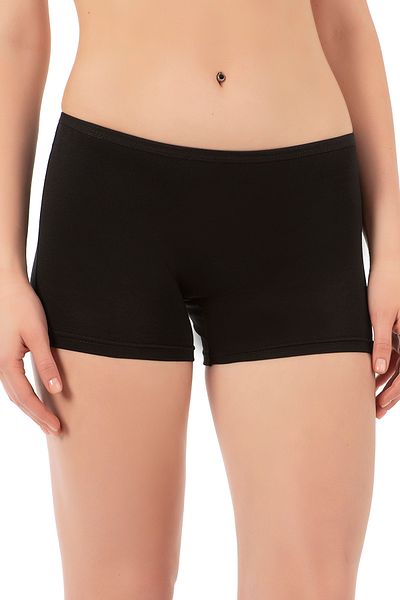 ÖZKAN underwear Özkan 0412 Pachet de 3 femei Lycra 95% bumbac Single Jersey Culori mixte Flexibili Confortabile Boxer Shorts Colanți