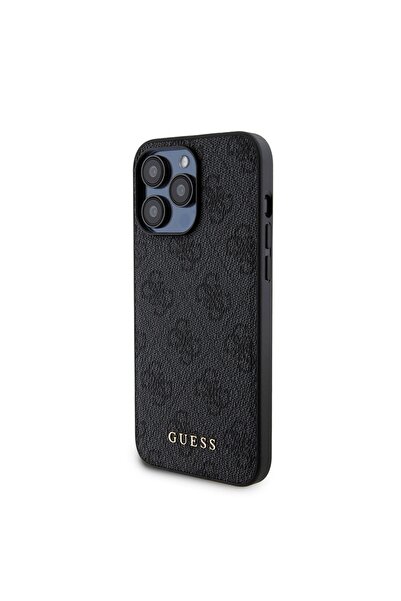 Guess Husă pentru iPhone 15 Pro Max - Guess Hardcase Powerbank MagSafe (GUBPM5P15X4GEMGK) - Negru