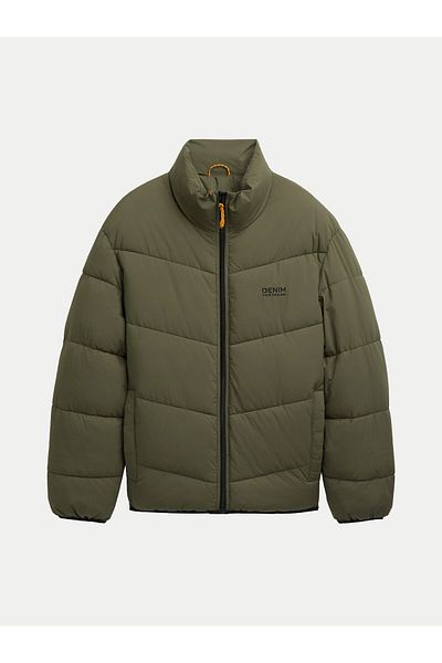 Tom Tailor Denim Mens Winter Jacket 1041776 Green