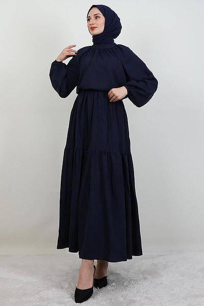 GİYZAMİLA Feza Διπλό Σετ Navy Blue