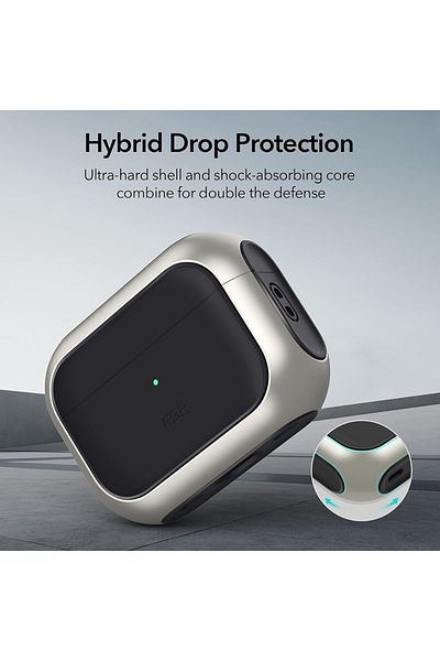 ESR Cover for Apple AirPods 4 - ESR Orbit Hybrid HaloLock - Pink