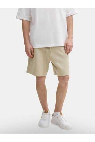 Tom Tailor Denim Pantaloni scurți sport pentru bărbați 1045584 bej