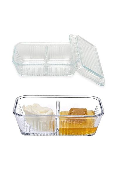 Paşabahçe 96764 Compartment Storage Container, Breakfast
