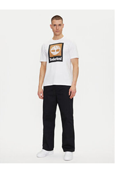 Timberland Tricou bărbați timberland TB0A5QS21001 alb