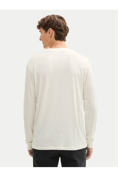 Tom Tailor Denim Mens Longsleeve 1043888 White