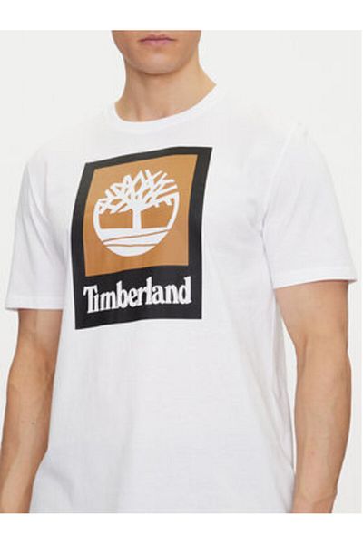 Timberland Tricou bărbați timberland TB0A5QS21001 alb