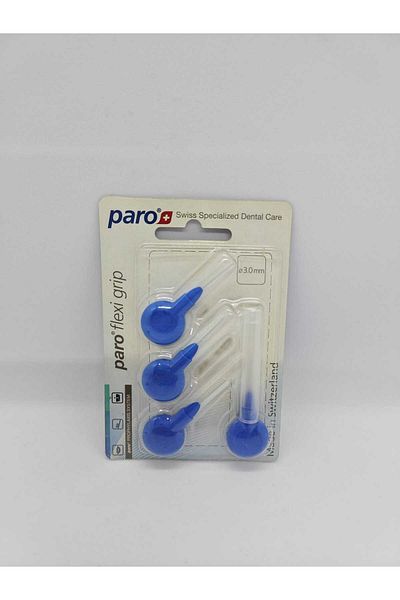TechTic 1071 Blue Color Flexi Rubber Interface Orthodontic Bridge Implant Brush