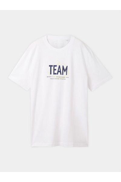 Tom Tailor Denim tom tailor denim Men's T-Shirt 1040838 White