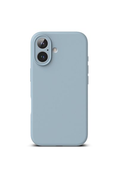 Ringke IPhone 16 Case - Ringke Silicone Magnetic MagSafe - Blue