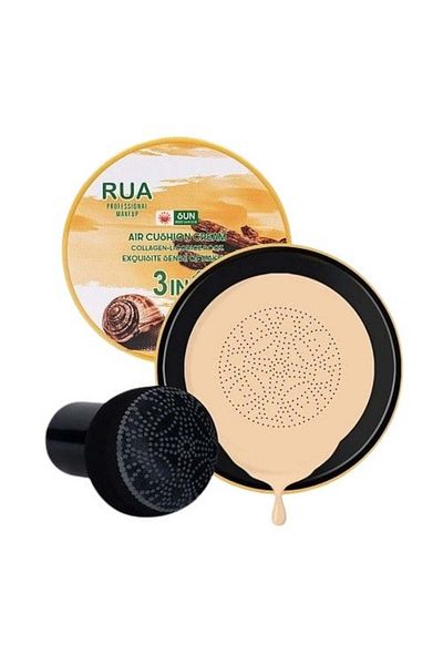 RUA Podkladový krém Air Cushion CC, RUA, kolagen a kořen lékořice, 02 Natural Skin, 15 g