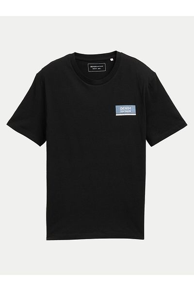 Tom Tailor Denim Men's T-Shirt 1043491 Black