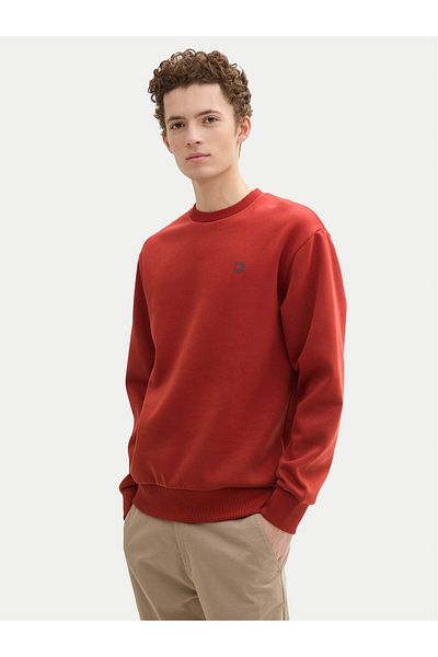 Tom Tailor Denim Mens Sweatshirt 1043701 Red