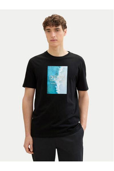 Tom Tailor Denim Men's T-Shirt 1042045 Black