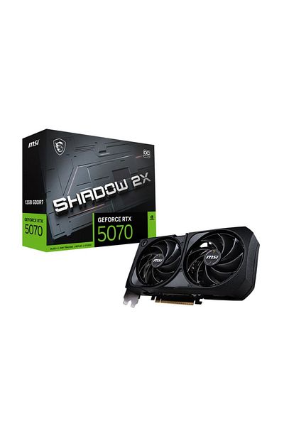 MSI Geforce Rtx 5070 12g Shadow 2X Oc Gddr7 12Gb 192Bit Dlss 4 Nvidia Graphics Card