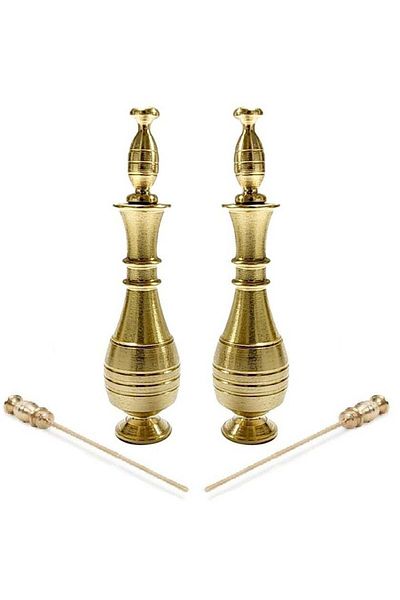 clenz 2 Pieces 100% Pure Copper Kohl - Gold