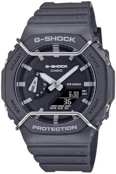 Casio G-Shock Watch GA-2100PTS-8ADR Black Dial, Black Band