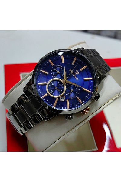 Raymond Custom Color Steel Men's Wrist Watch