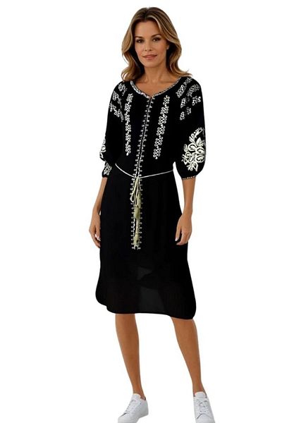 rody's forever Rochie traditionala R24, negru darth vader , marimea M