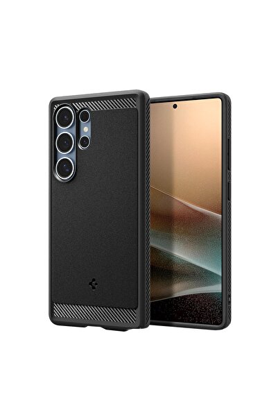 Spigen Θήκη Spigen Rugged Armor MagSafe για Samsung Galaxy S25 Ultra - Ματ Μαύρη