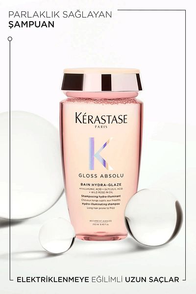Kerastase New-47Gloss Absolu Intense Foaming Purifying Moisture and Shine Shampoo 250 ml