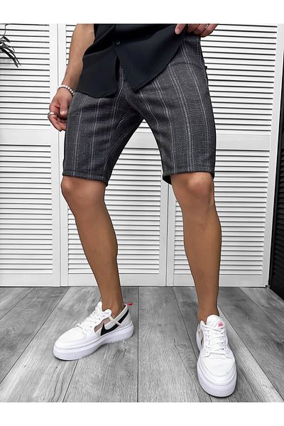dehaine Men's casual shorts, gray, 13145