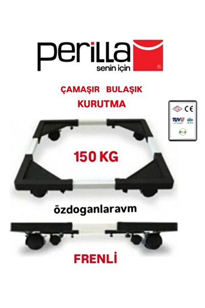 dogant özdoğanlar avm Çamaşır Kurutma Makinası Altlıgı Tekerlekli Frenli 150 Kg