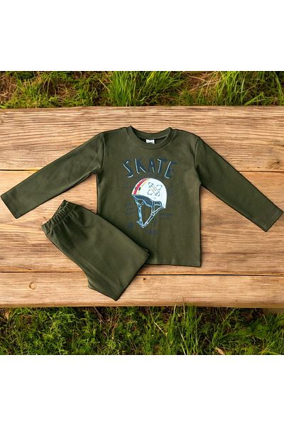 CRAZY MONKEY Skate Pajama Set