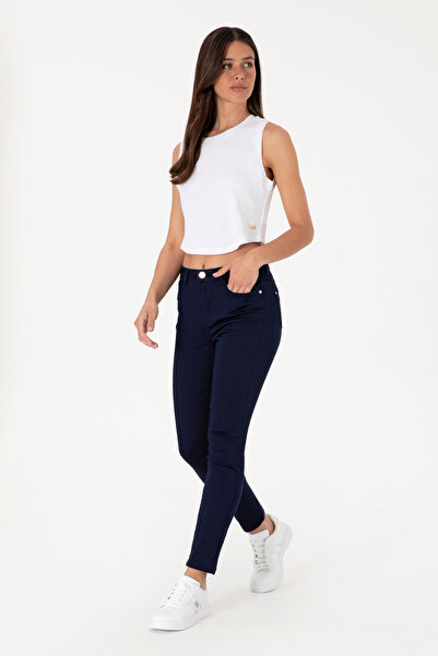 U.S. Polo Assn. U.s. Polo Assn. Kadın Kanvas Pantolon 2229167