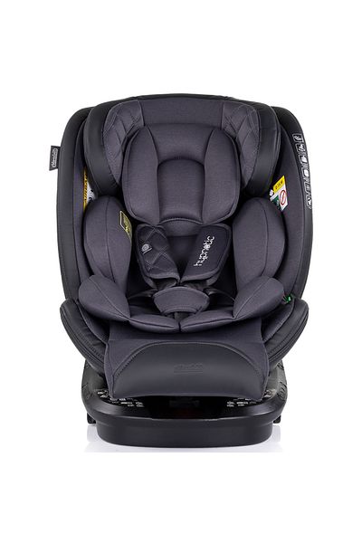 Chipolino Car seat with Isofix Chipolino Hypnotic I-Size 40-150 cm, rotating seat anthracite