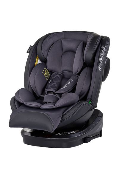 Chipolino Car seat with Isofix Chipolino Hypnotic I-Size 40-150 cm, rotating seat anthracite