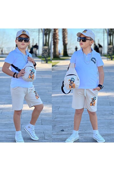 Butik FLEKS POLO YAKA THIŞÖRT ŞORTLU ÇANTA ŞAPKA Lİ TAKIMLAR